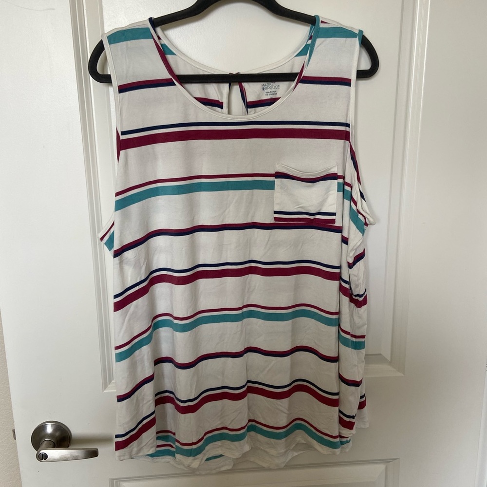 Market & Spruce striped tank